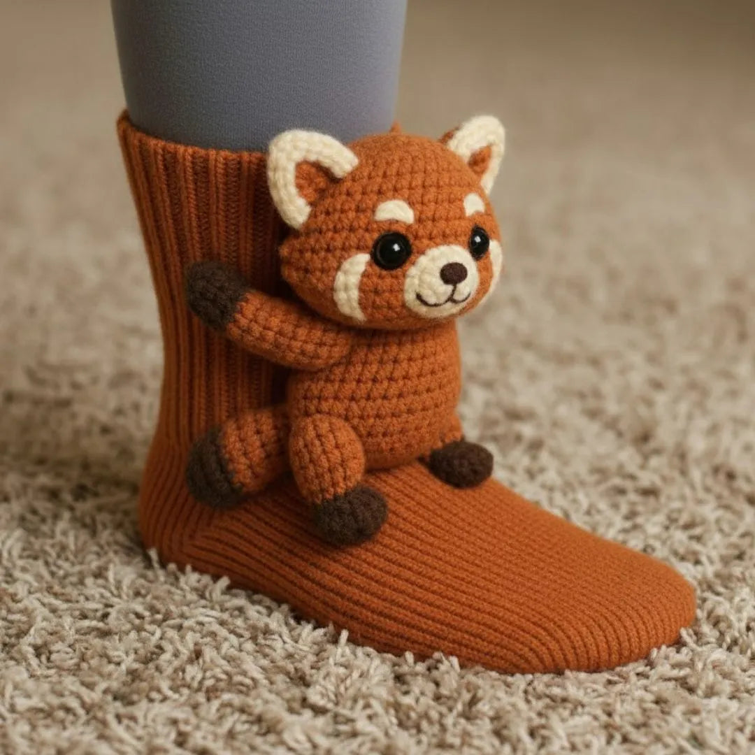 Animal Print Socks | Warm &amp; Cosy Comfort