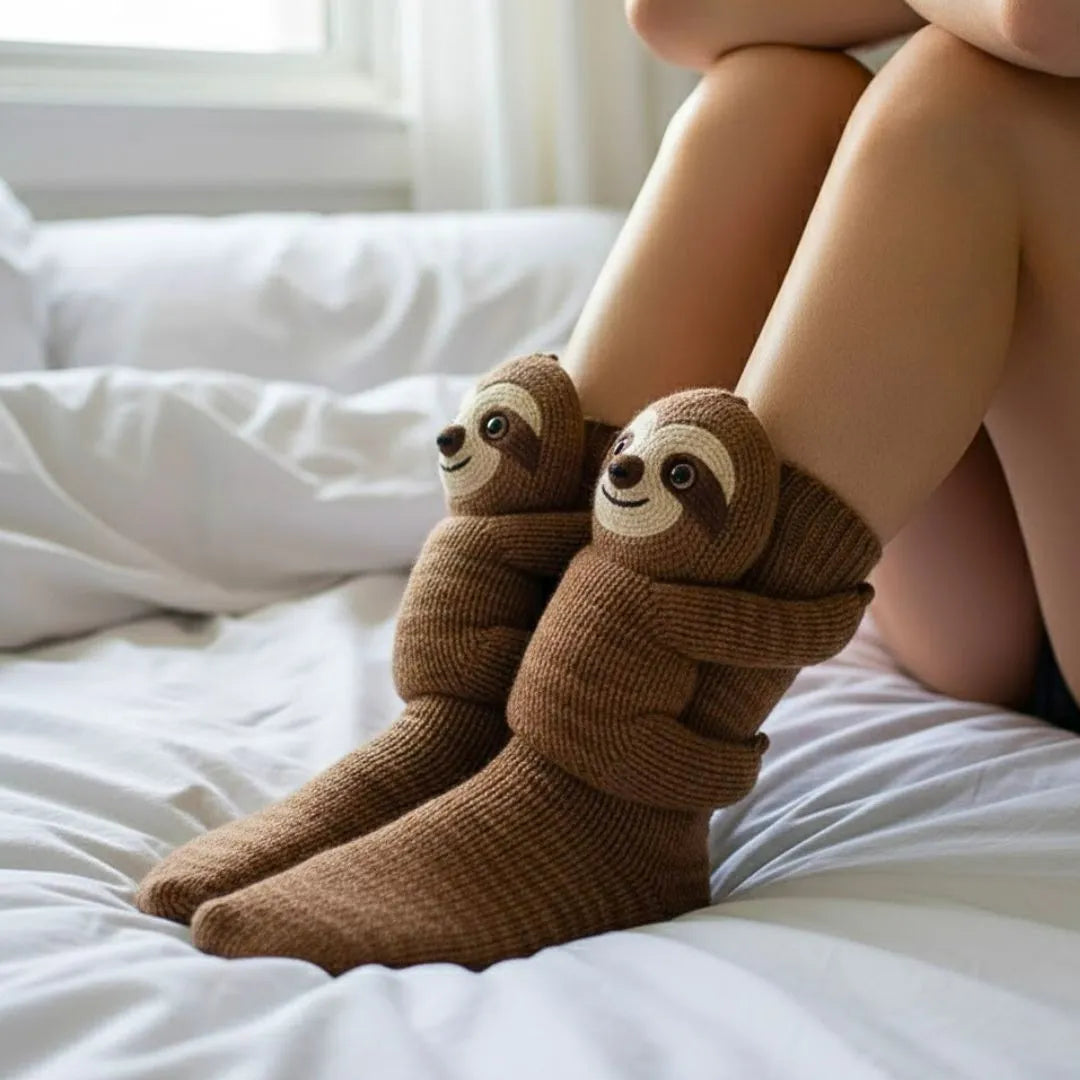 Animal Print Socks | Warm & Cosy Comfort