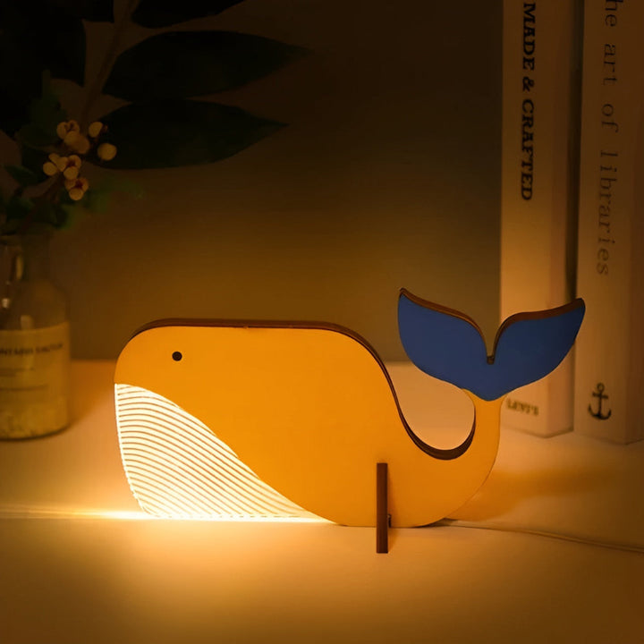 Animal Shape Table Lamp Touch Switch LED Night Light USB