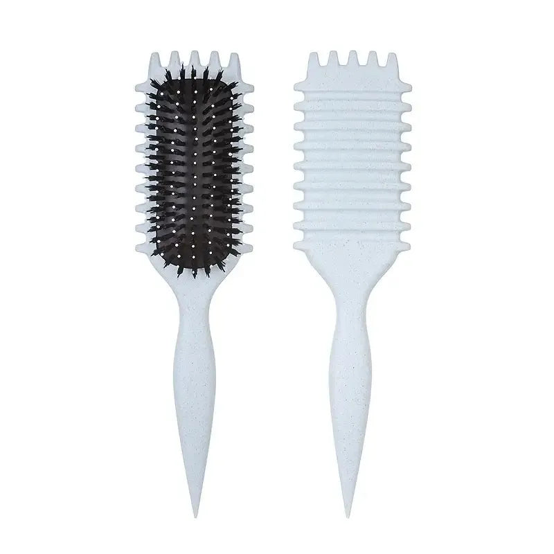 Anti-Frizz Detangling Hairbrush | Flexible Bristles for Pain-Free Brushing | Reduces Static for Smooth, Shiny Hair