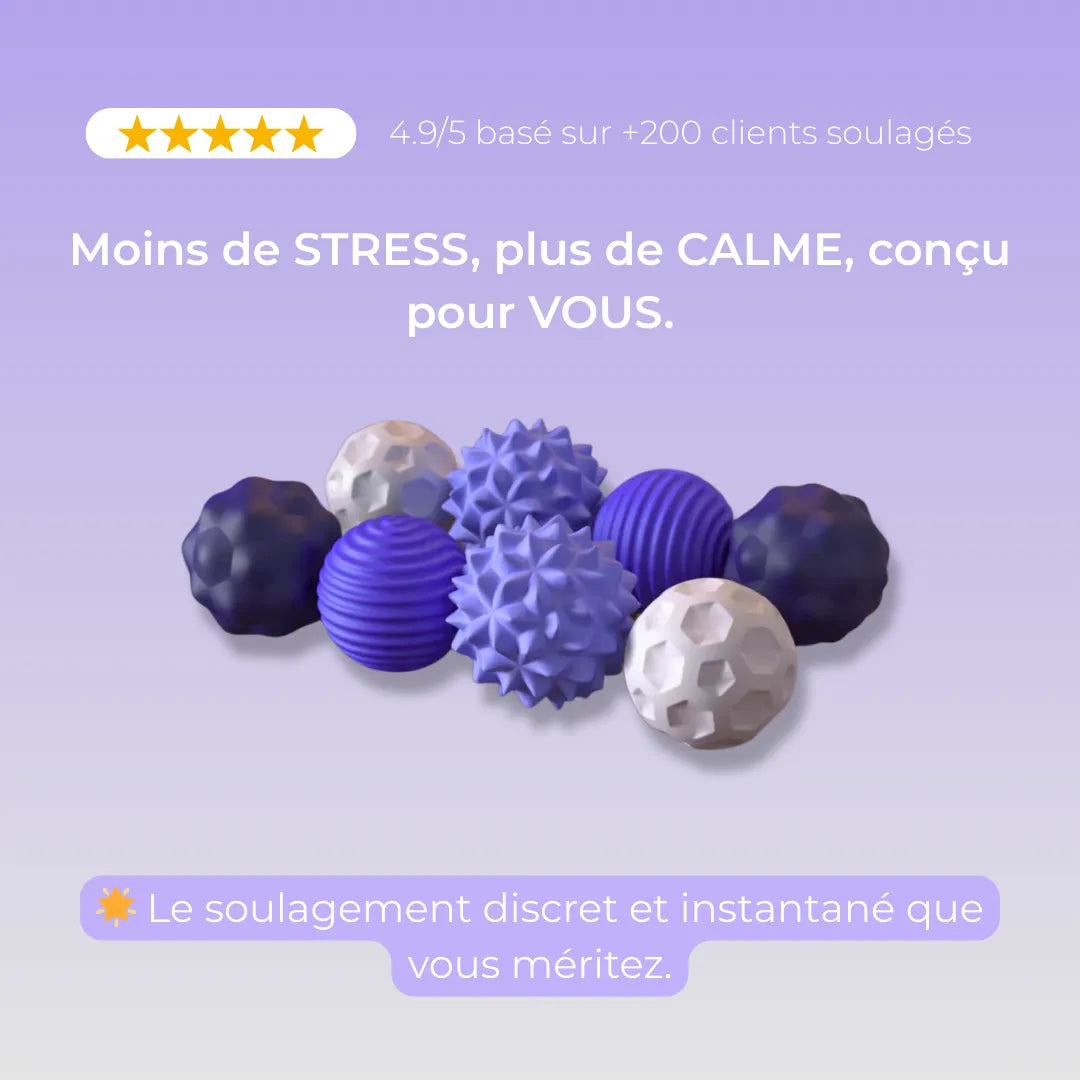 Anti-Stress Balls Set | Silicone Squeeze Balls for Hand Relaxation & Grip Strength | Silent, Compact & Pocket-Friendly