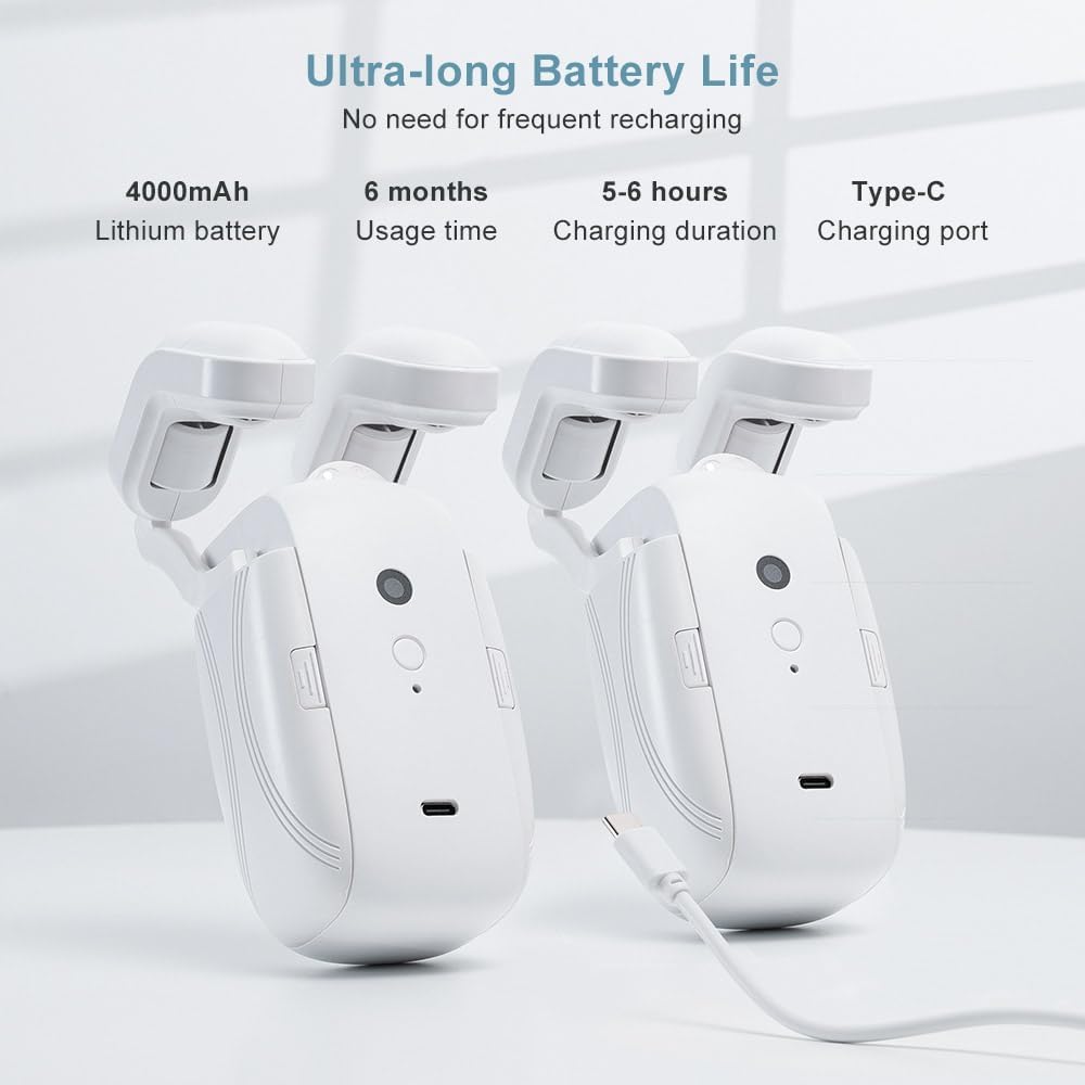 Automatic Curtain Opener and Closer | Bluetooth Remote, 20m Range, Quiet Motor | Fits Roman, T & U-Shaped Tracks