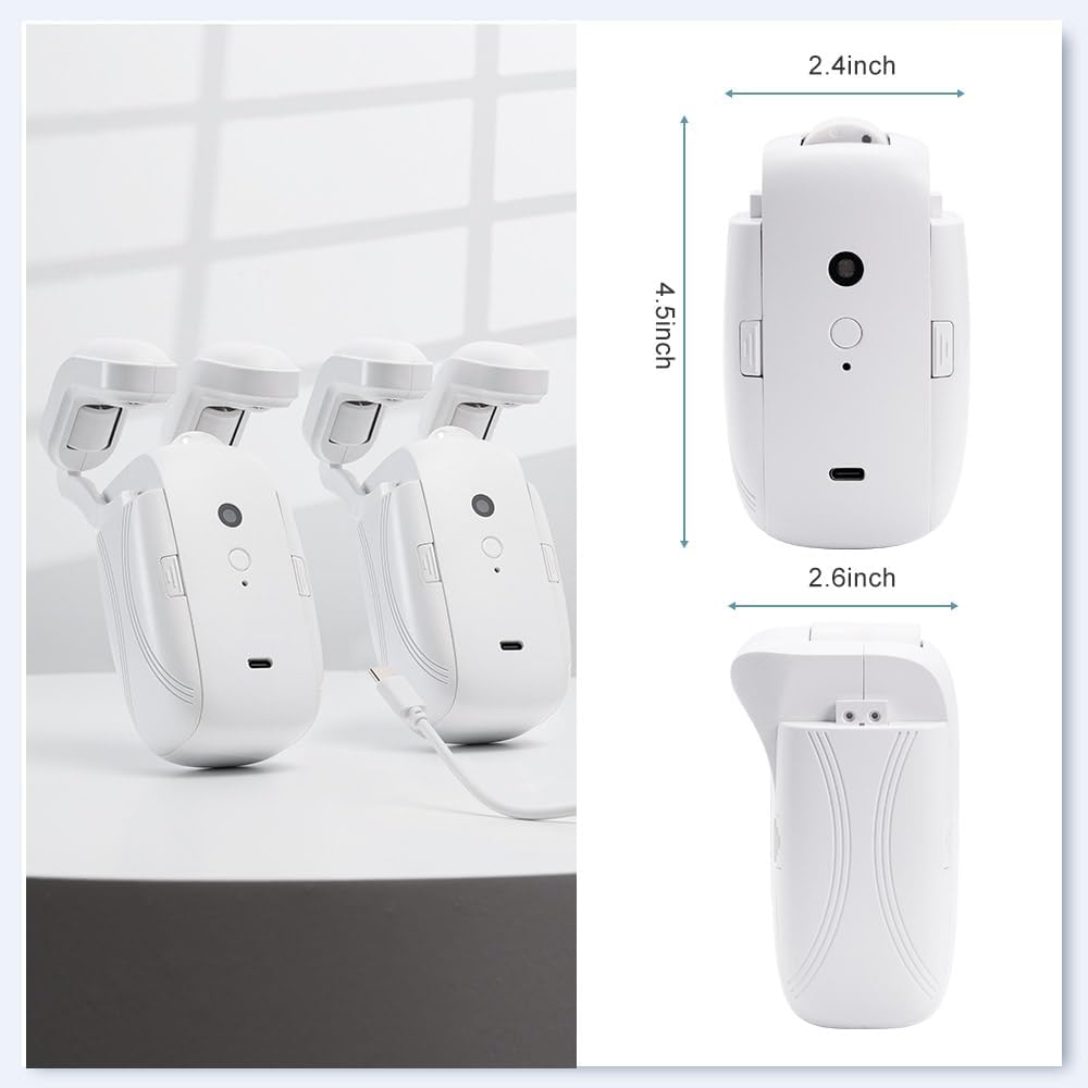 Automatic Curtain Opener and Closer | Bluetooth Remote, 20m Range, Quiet Motor | Fits Roman, T &amp; U-Shaped Tracks