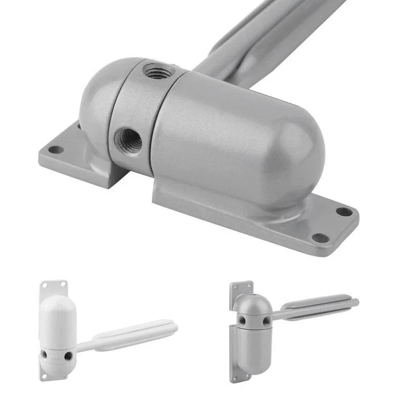 Automatic Door Closer | Quiet Cushioned Closing Mechanism | Reduces Drafts, Noise &amp; Energy Loss in Home Interiors