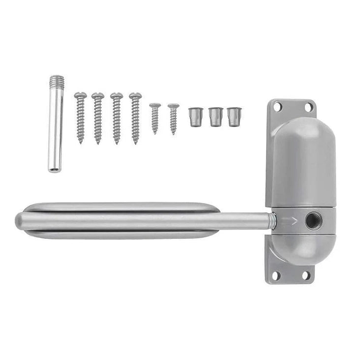 Automatic Door Closer | Quiet Cushioned Closing Mechanism | Reduces Drafts, Noise &amp; Energy Loss in Home Interiors