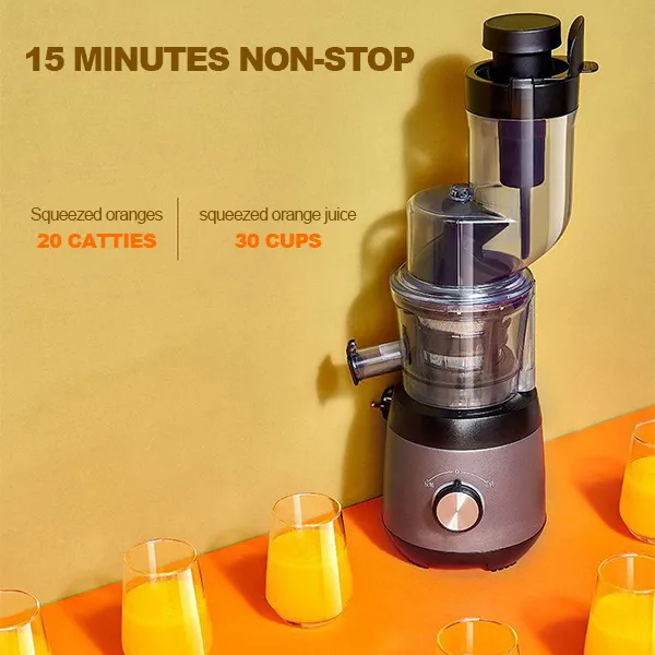 Automatic Juicer with Pulp Separator | 150W Motor, Soft &amp; Hard Produce Modes | Up to 600ml Juice Capacity per Use