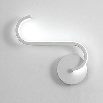 LED Wall Light Arc Design | Aluminium Hardwired Fixture | Soft Halo Glow for Bedrooms, Hallways &amp; Living Rooms 15