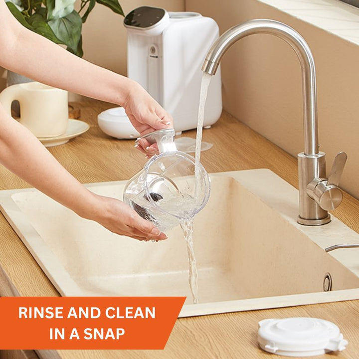 Baby Food Maker 5-in-1 | Steam, Blend, Sterilise &amp; Warm | Safety Features for Effortless, Quiet Meal Prep with Tritan Cup