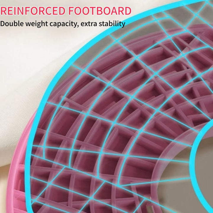 Balance Hop Ball for Kids | Removable Foam Handles for All Skill Levels | Non-Slip Platform for Indoor and Outdoor Use