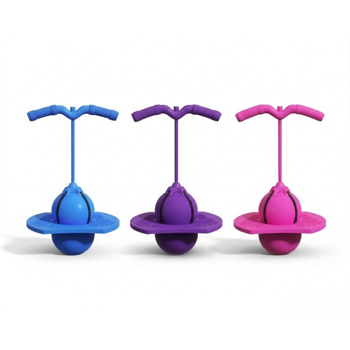 Balance Hopper Ball for Kids and Adults | Anti-Slip Platform, Foam Grips | Indoor & Outdoor Balance and Core Trainer