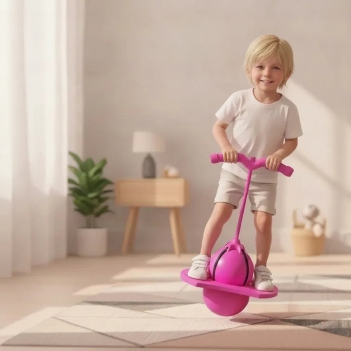 Balance Hopping Ball | Pogo Jumper with Handlebar for Kids
