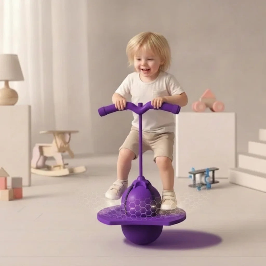 Balance Hopping Ball | Pogo Jumper with Handlebar for Kids