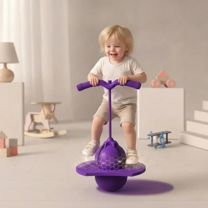Balance Hopping Ball | Pogo Jumper with Handlebar for Kids
