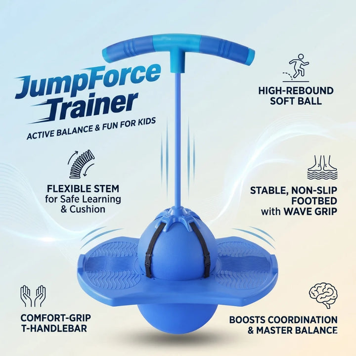 Balance Jumping Ball Toy | Winged Deck, Pump Included