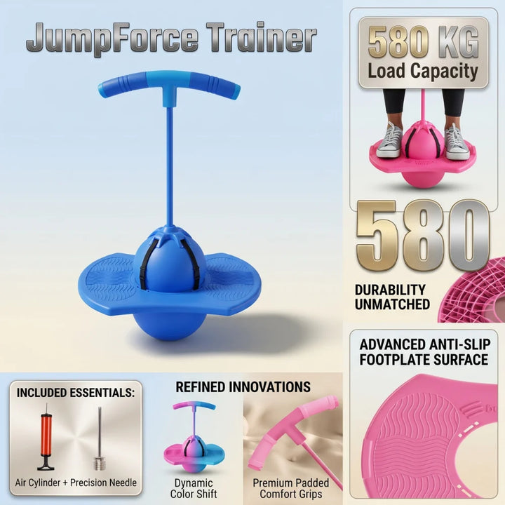 Balance Jumping Ball Toy | Winged Deck, Pump Included