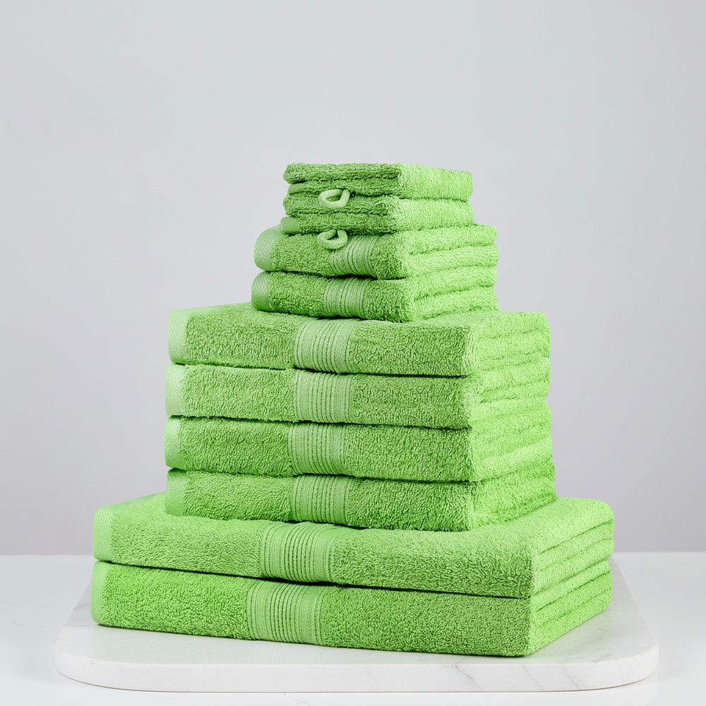 Bath Towels Set Soft Fluffy Absorbent Everyday with Colorfast Washes