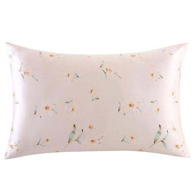 Bedside Pillowcase Mulberry Hypoallergenic with Envelope Closure