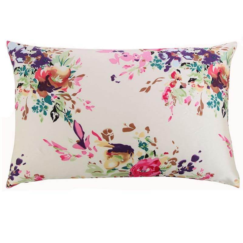 Bedside Pillowcase Mulberry Hypoallergenic with Envelope Closure