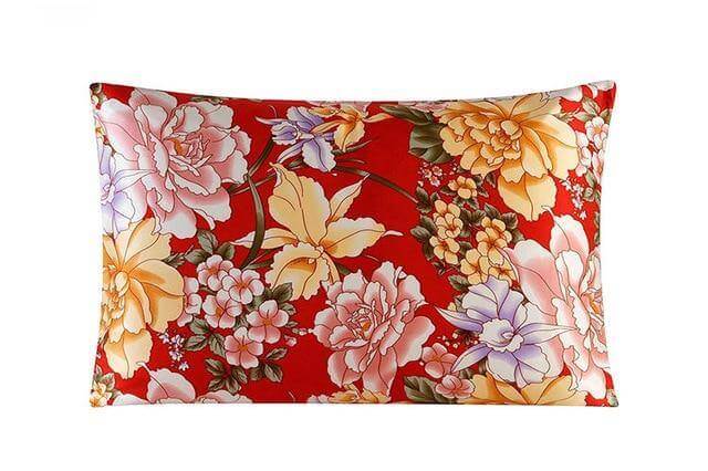 Bedside Pillowcase Mulberry Hypoallergenic with Envelope Closure