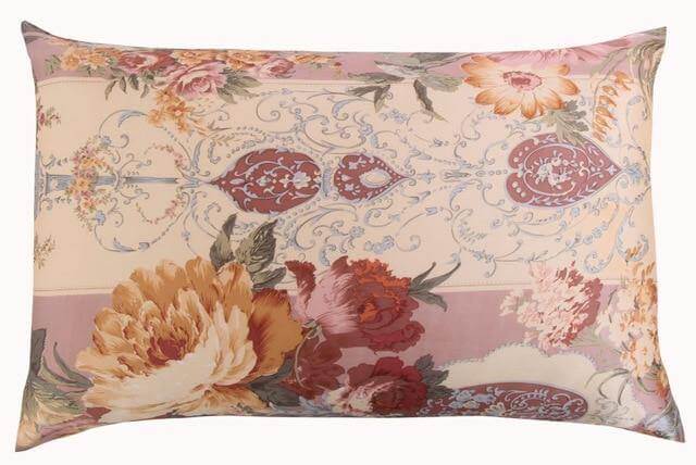 Bedside Pillowcase Mulberry Hypoallergenic with Envelope Closure
