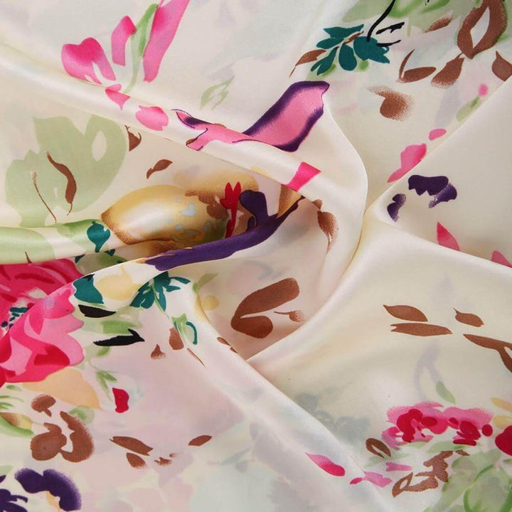 Bedside Pillowcase Mulberry Hypoallergenic with Envelope Closure