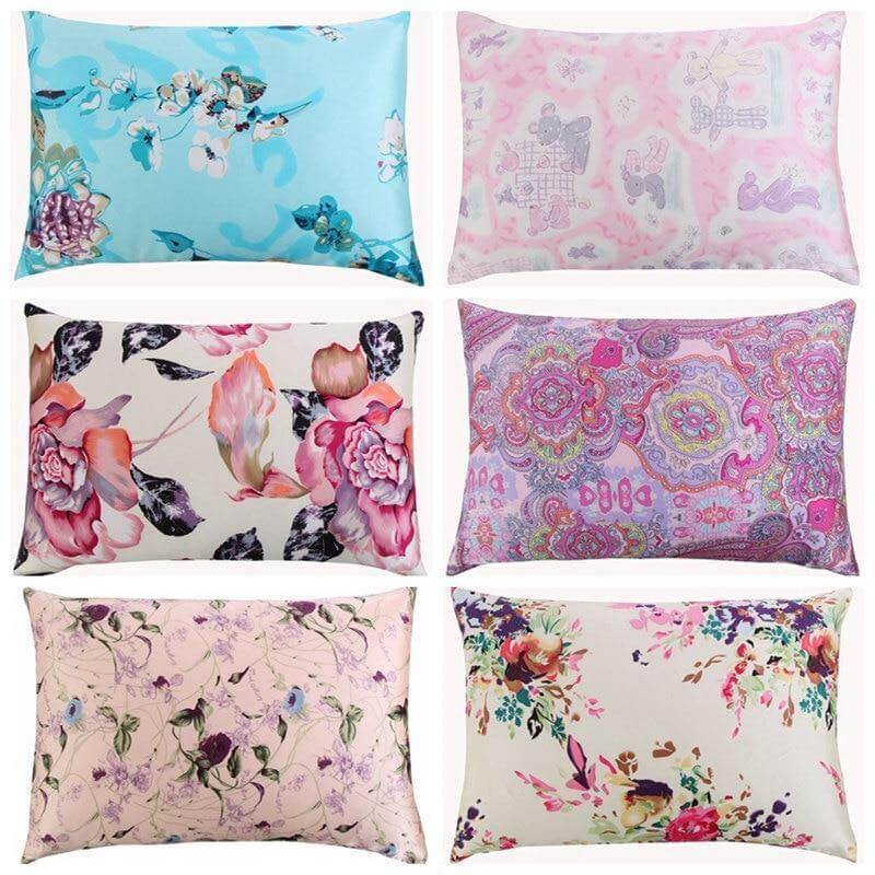 Bedside Pillowcase Mulberry Hypoallergenic with Envelope Closure