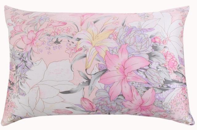 Bedside Pillowcase Mulberry Hypoallergenic with Envelope Closure