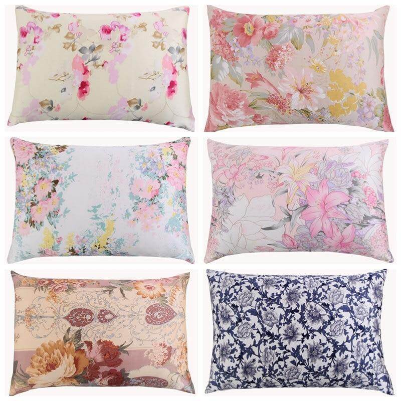 Bedside Pillowcase Mulberry Hypoallergenic with Envelope Closure