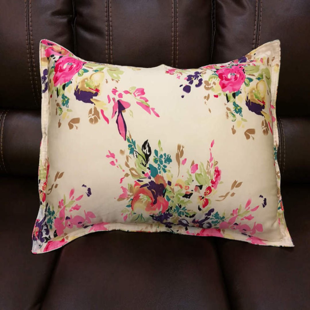 Bedside Pillowcase Mulberry Hypoallergenic with Envelope Closure
