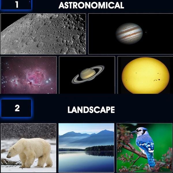 Beginner Astronomical Telescope 70 mm Refractor Phone Adapter