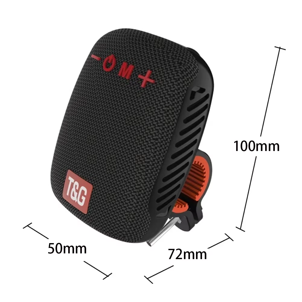 Bluetooth Bike Speaker Handlebar Mount Waterproof with Hands-Free Calling