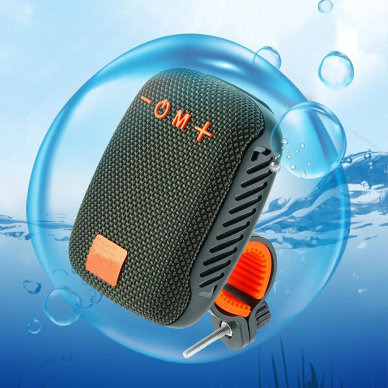 Bluetooth Bike Speaker Handlebar Mount Waterproof with Hands-Free Calling