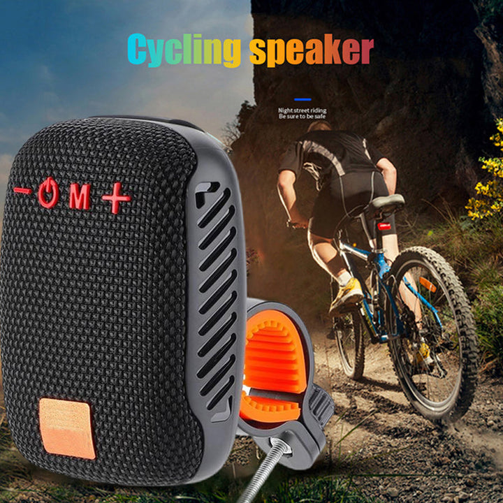 Bluetooth Bike Speaker Handlebar Mount Waterproof with Hands-Free Calling