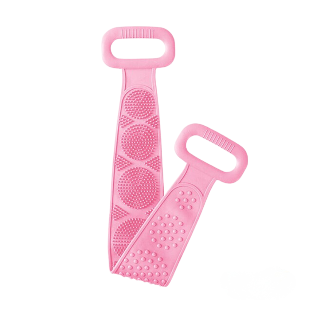 Silicone Body Scrubber Exfoliating Shower Brush | Dual-Sided Textured Massage Surface | Stretch Grip for Daily Bath Care 8
