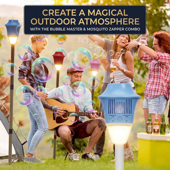 Bubble Light Machine | Standing Pole, Lights And Music