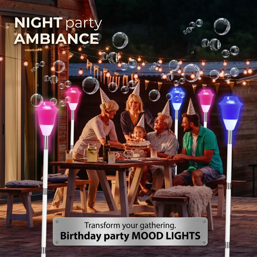 Bubble Light Machine | Standing Pole, Lights And Music