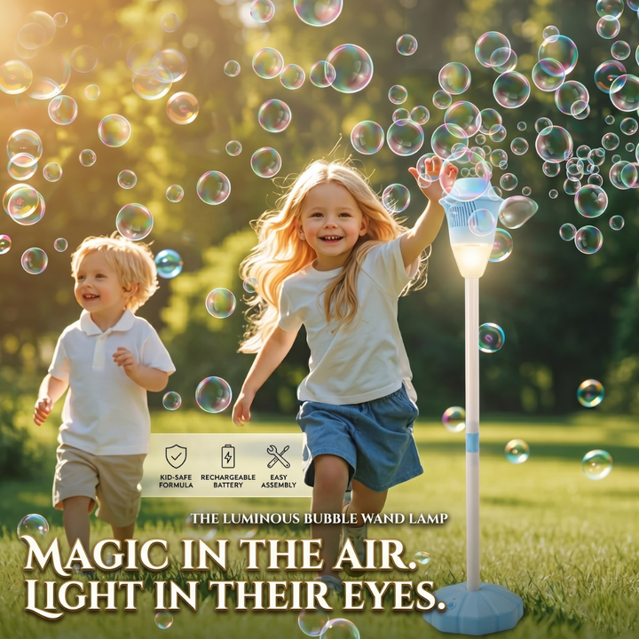 Bubble Light Machine | Standing Pole, Lights And Music