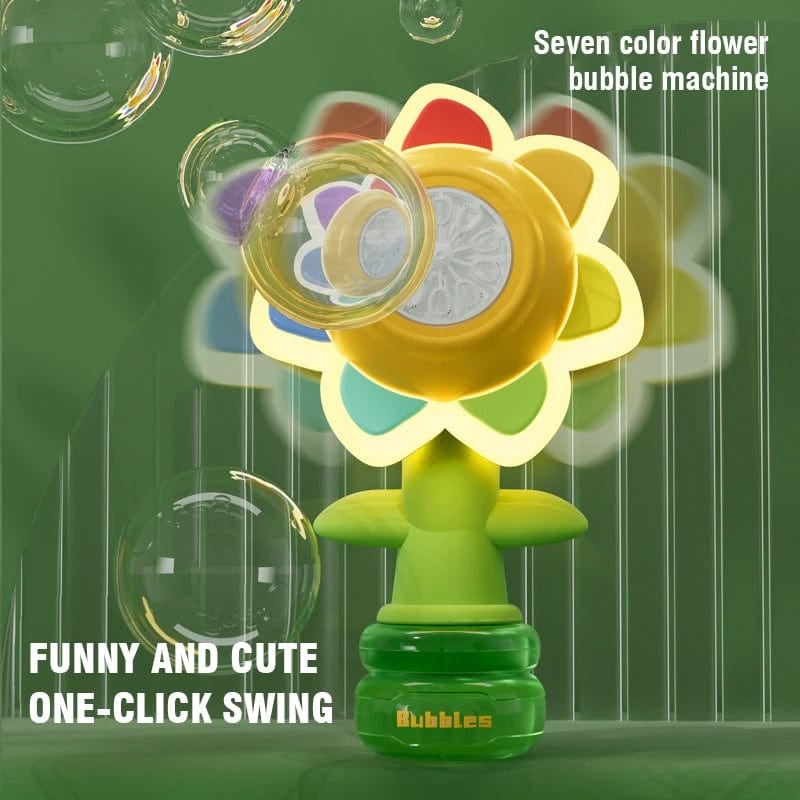 Bubble Spinner Toy Rechargeable ABS Plastic Handheld with Charging Cable