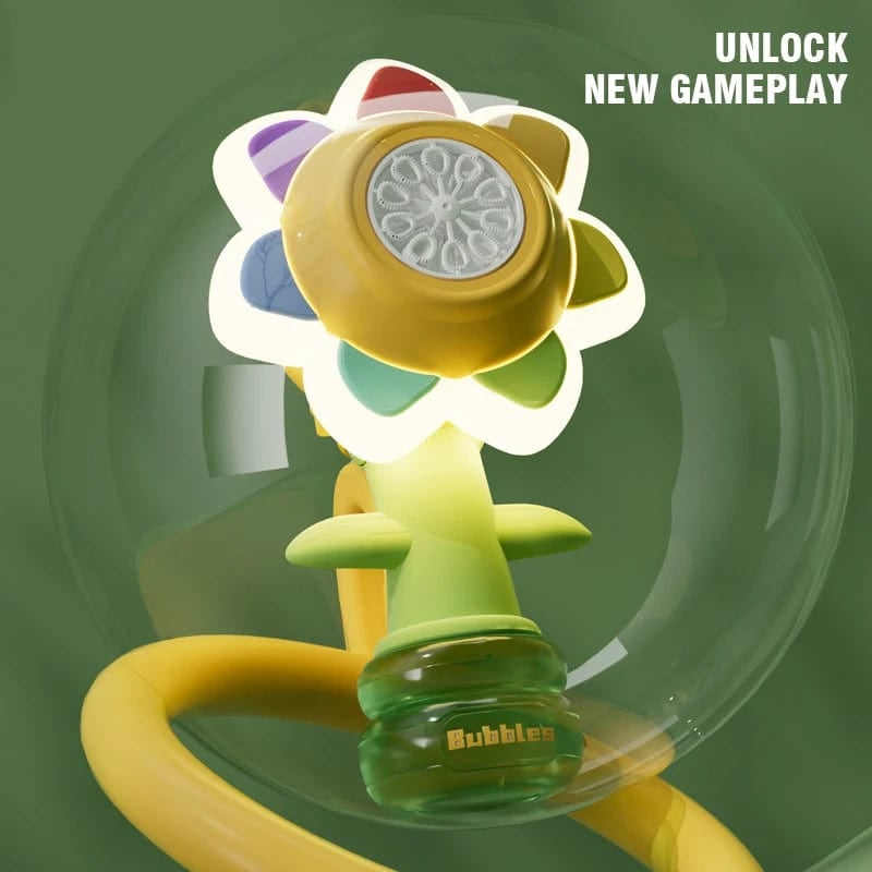 Bubble Spinner Toy Rechargeable ABS Plastic Handheld with Charging Cable