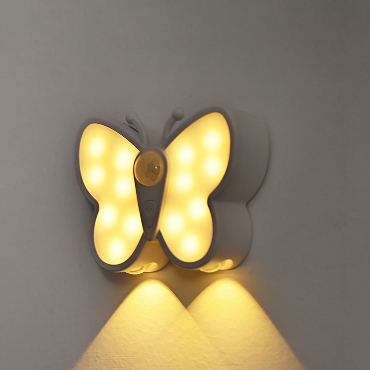 Butterfly Night Light | Motion Sensor, Magnetic Mount
