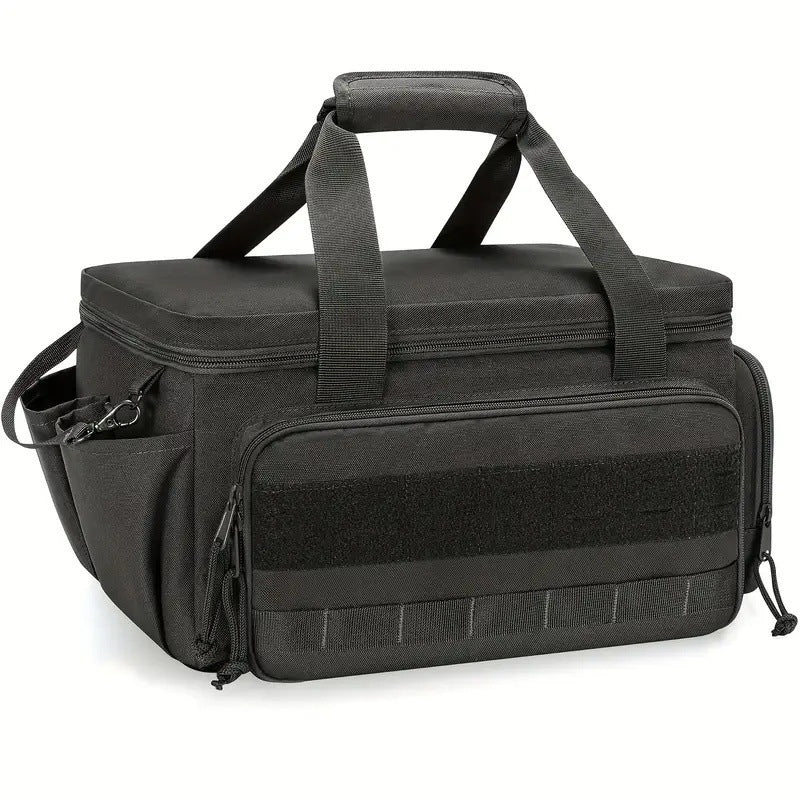 Canvas Tool Bag Set | MOLLE Expandable Organiser, Reinforced Handles & Shoulder Strap | Storage for Hand & Power Tools