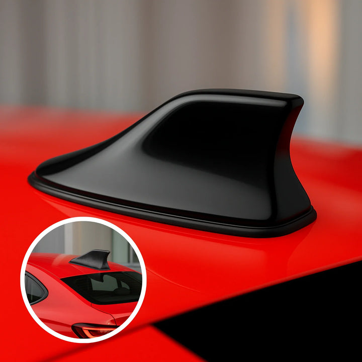 Car Antenna Signal Booster | Aerodynamic Roof-Mount Design | Easy Install, Stable Reception, Fits Vehicles From 2007