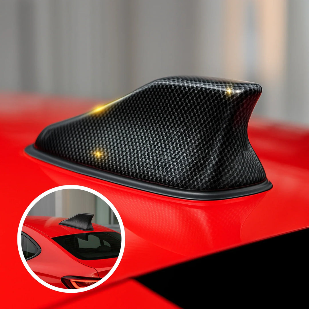 Car Antenna Signal Booster | Aerodynamic Roof-Mount Design | Easy Install, Stable Reception, Fits Vehicles From 2007