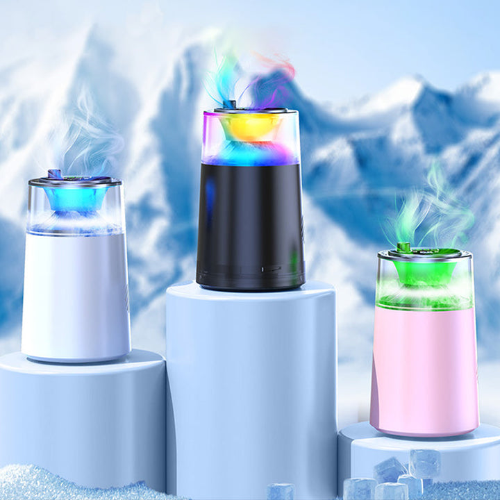 Car Aroma Diffuser Rechargeable USB-C Ultrasonic with Starry Sky Projection