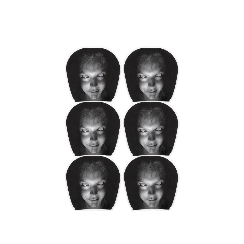 Car Headrest Cover Stretch Fabric | Novelty Design Fits Most Car Headrests | Protects Against Dust and Everyday Marks