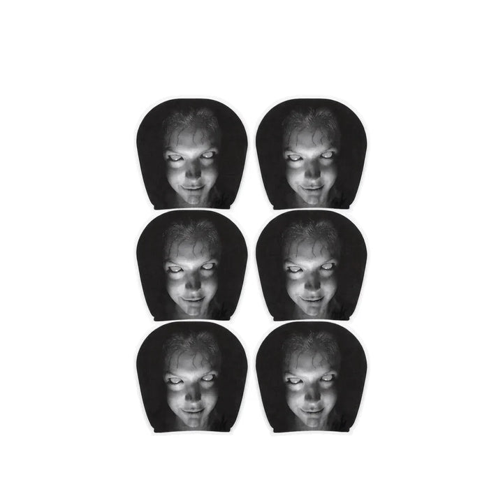 Car Headrest Cover Stretch Fabric | Novelty Design Fits Most Car Headrests | Protects Against Dust and Everyday Marks