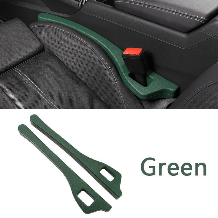 Car Seat Gap Fillers Polyurethane | Flexible No-Tool Install | Keeps Keys, Phone &amp; Coins From Falling Through Seat Gaps