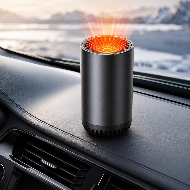 Car Warm Air Blower 12V 150W | Fast Heating Compact Cup-Shape Design | Clears Foggy Windscreens for Cold Weather Driving 4