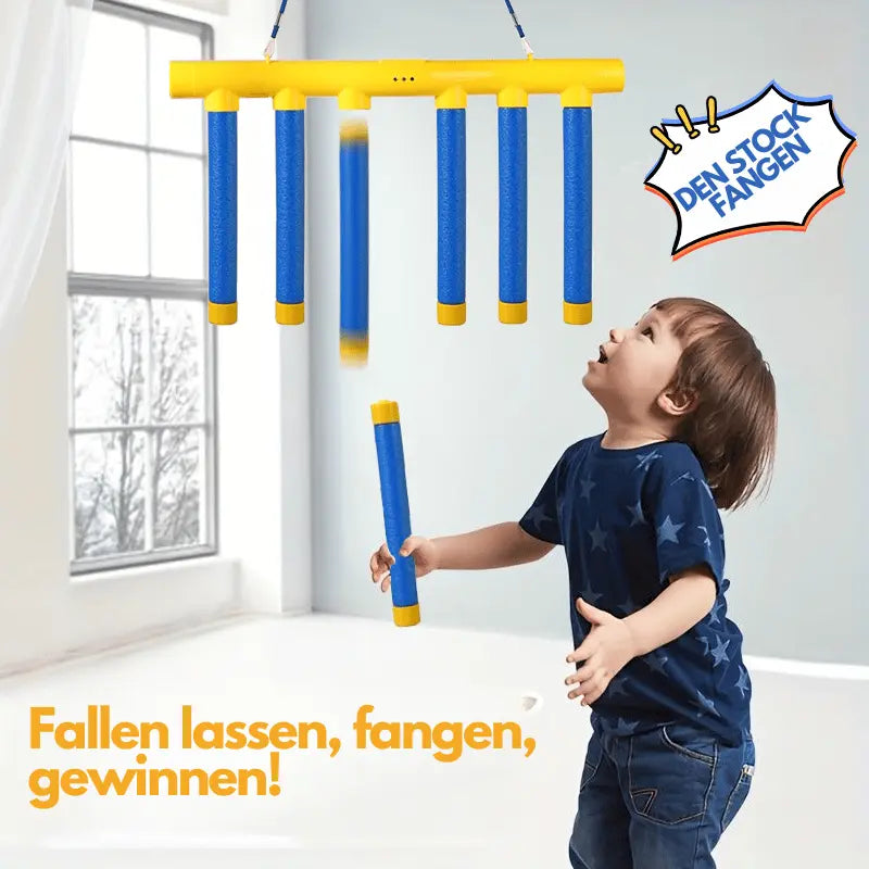 Catch-and-Win Reflex Game | Hanging Drop Stick Catch Game