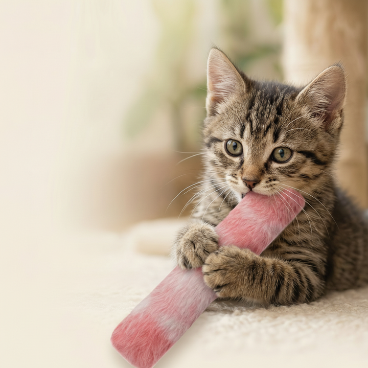 Catnip Pillow Cat Toy Plush | Interactive Kick Chew Toy | Soft Plush Catnip Filled for Indoor Kittens and Adult Cats 3